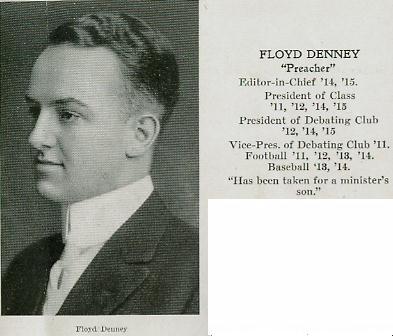 Floyd Denny, Class of 1915