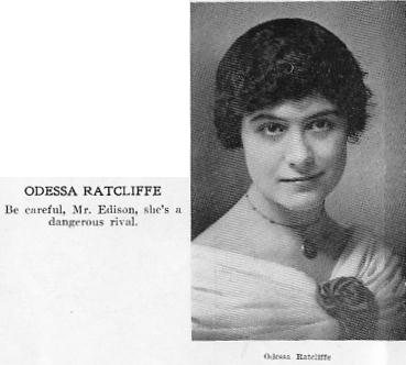 Odessa Ratcliffe, Class of 1915